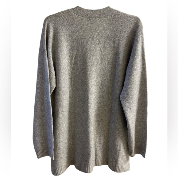 Talbots Gray Women's Cardigan Sweater - Picture 2 of 11